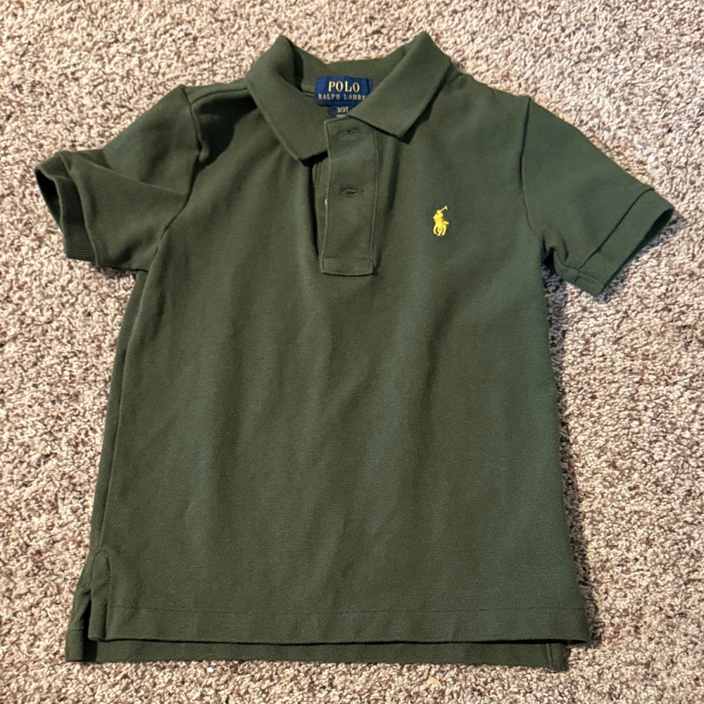Polo by Ralph Lauren Kids Dark Green Polo Shirt